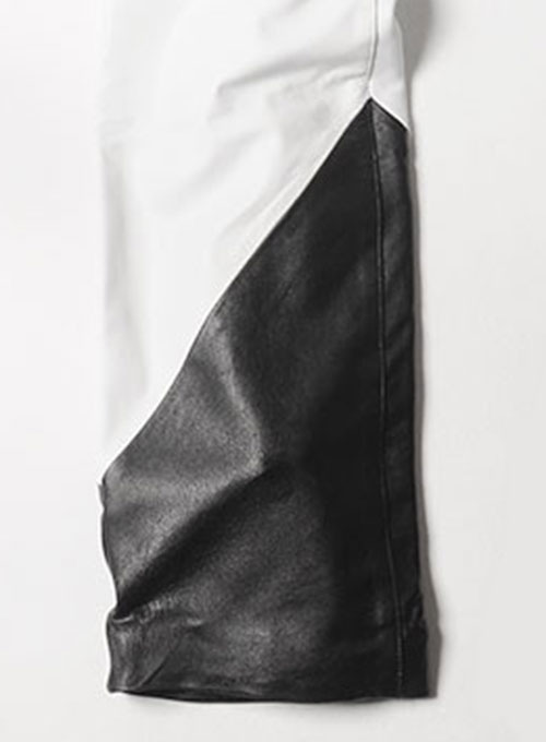 (image for) Zod Mix Leather Pants - Click Image to Close