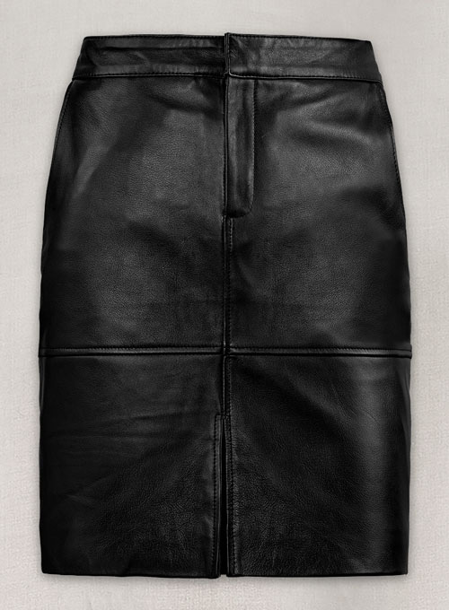 (image for) Anjela Johnson Leather Skirt - Click Image to Close