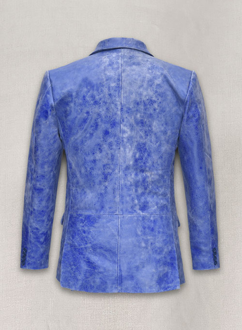 (image for) Artistic Blue Leather Suit