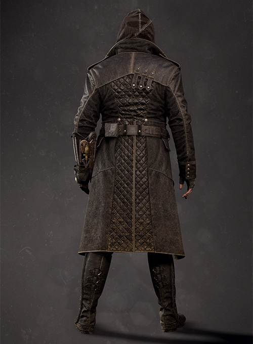 Assassin\'s Creed Jacob Frye Leather Long Coat