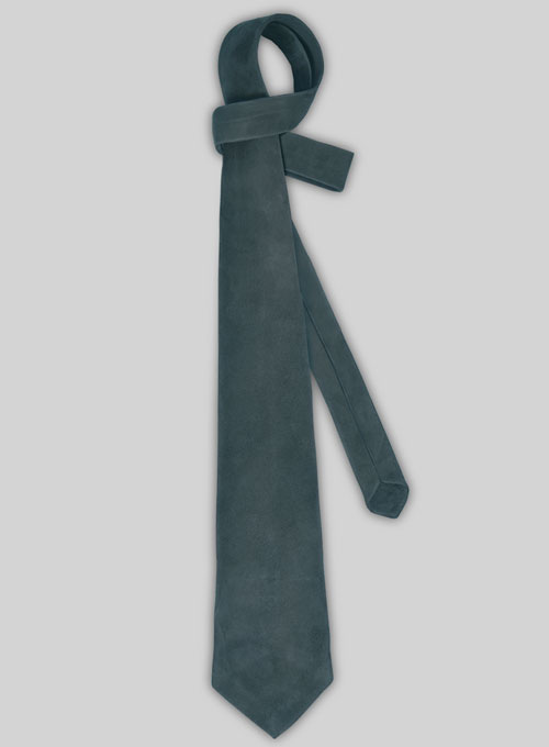 (image for) Blue Suede Leather Tie