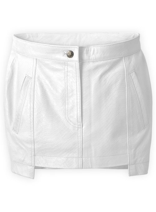 (image for) Bobi Leather Skirt - # 474 - Click Image to Close