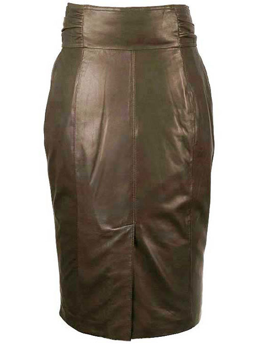 Bonded Leather Skirt - # 436