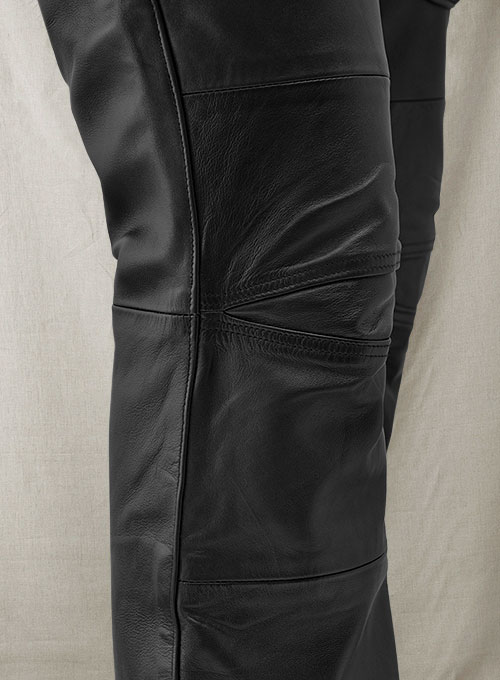 (image for) Brad Pitt Leather Pants