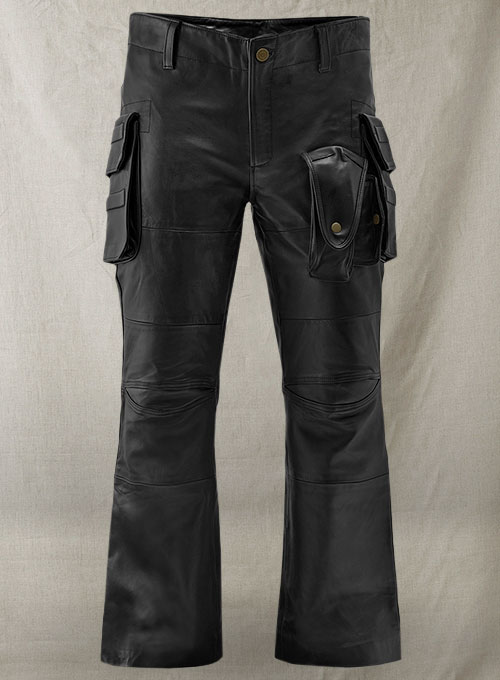(image for) Brad Pitt Leather Pants - Click Image to Close