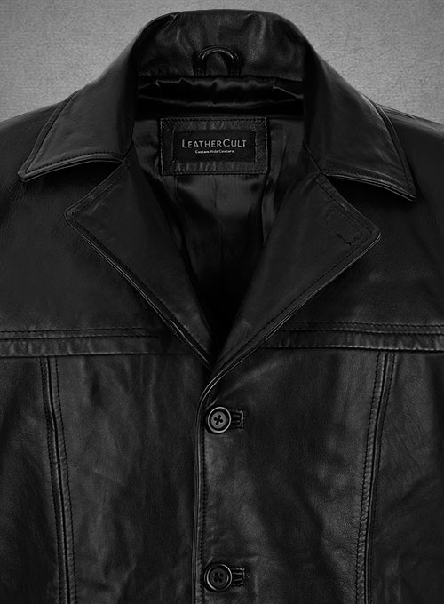 (image for) Bruce Springsteen Born to Run Autobiography Leather Trench Coat - Click Image to Close
