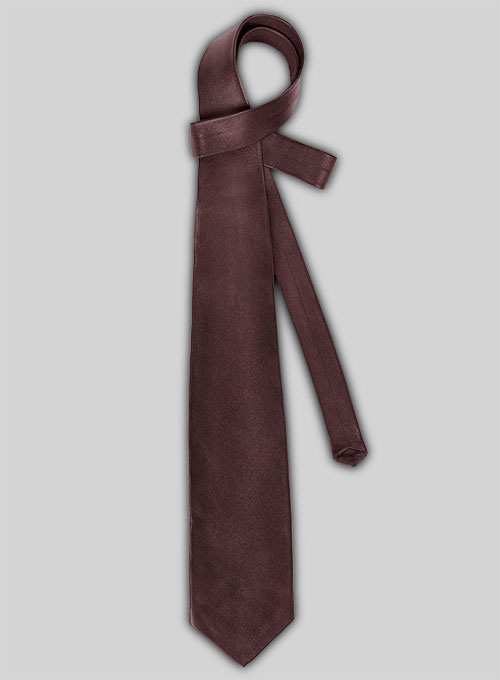 (image for) Burgundy Leather Tie