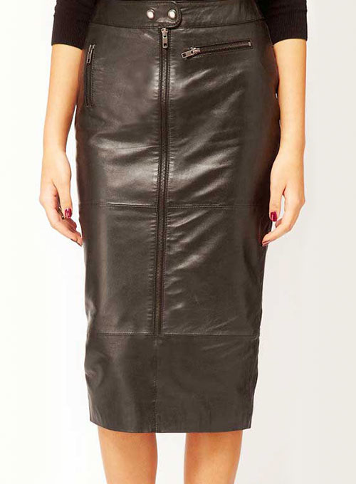 Claremont Leather Skirt - # 417 : LeatherCult: Genuine Custom Leather ...