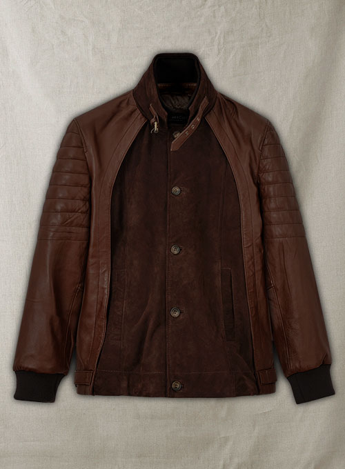 (image for) Daniel Radcliff Horns Leather Jacket - Click Image to Close