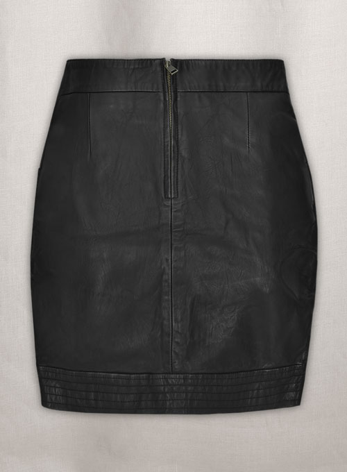 (image for) Dart Leather Skirt - # 456 - Click Image to Close