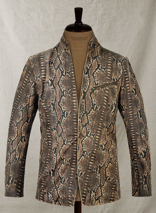 Snakeskin Jacket - Python jackets