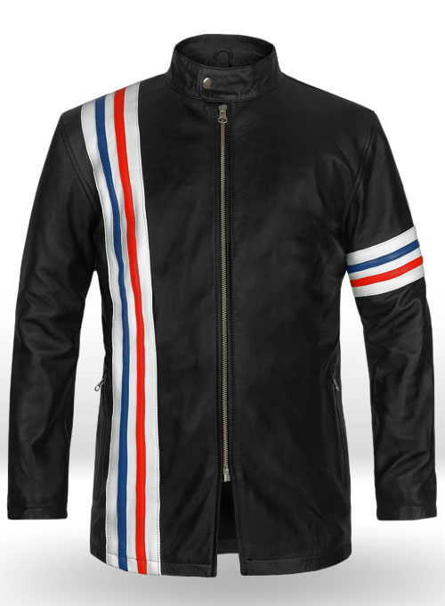 Striped Biker Leather Pants : LeatherCult: Genuine Custom Leather Products,  Jackets for Men & Women