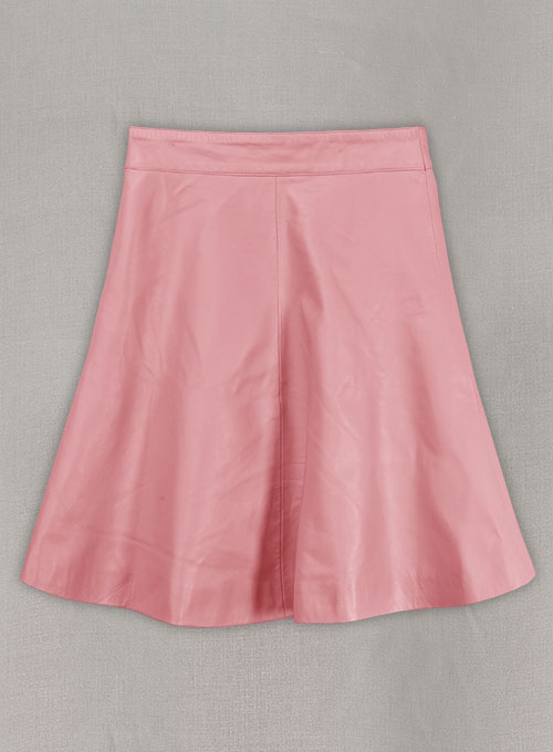 (image for) Ellen Pompeo Leather Skirt