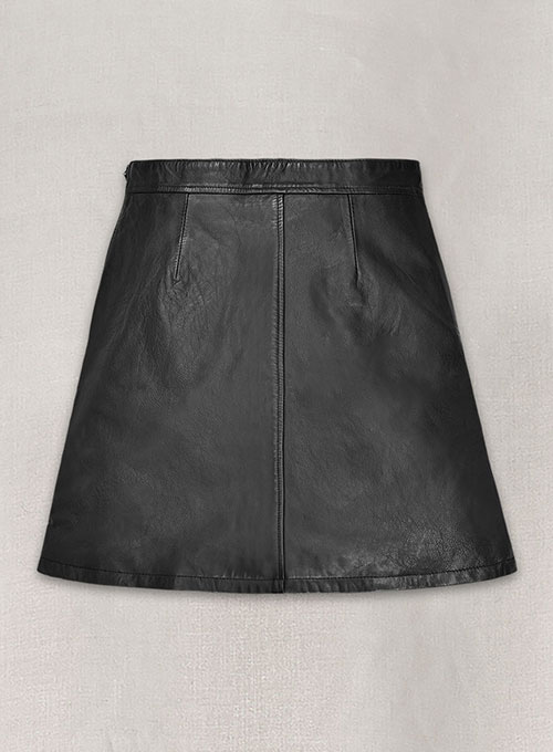 Emilia Clarke Leather Skirt : LeatherCult: Genuine Custom Leather ...