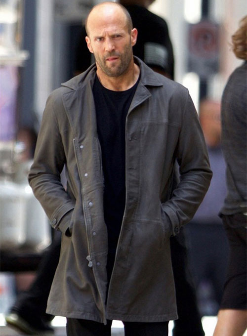 (image for) Jason Statham The Fate Of The Furious Leather Coat - Click Image to Close