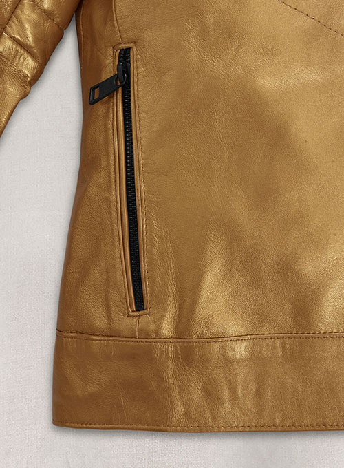 (image for) Golden Gwen Stefani Leather Jacket #1