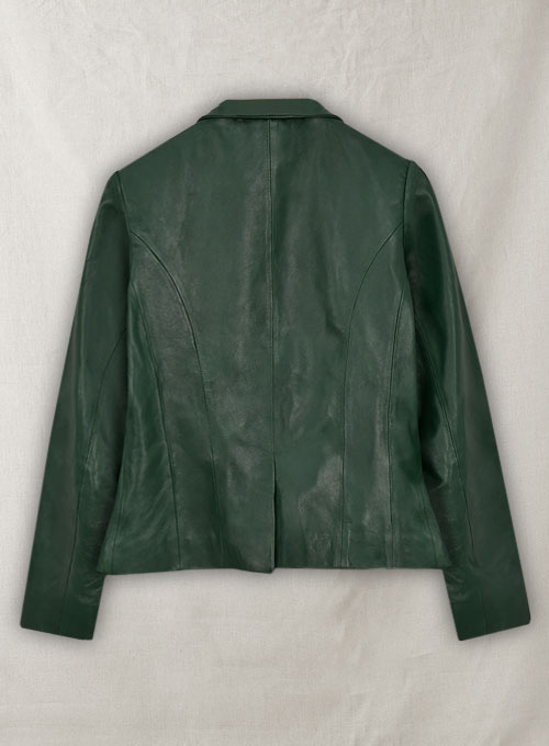 (image for) Grace Leather Blazer - Click Image to Close