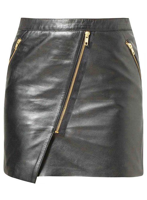 (image for) Gypsy Leather Skirt - # 196 - Click Image to Close