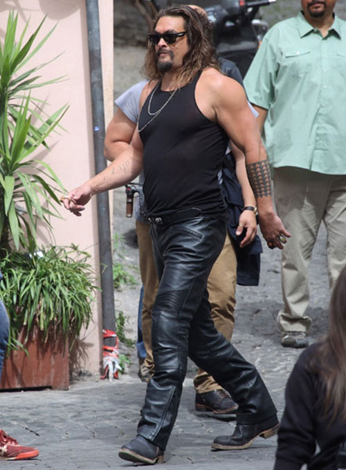 (image for) Jason Momoa Leather Pants