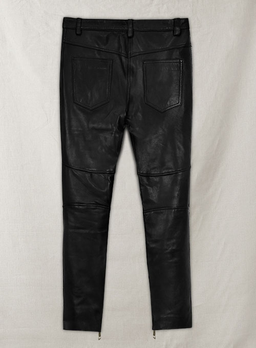 (image for) Leather Biker Jeans - Style #503 - Click Image to Close