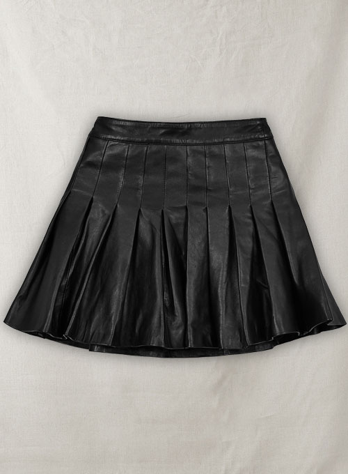 (image for) Jessica Biel Leather Skirt - Click Image to Close