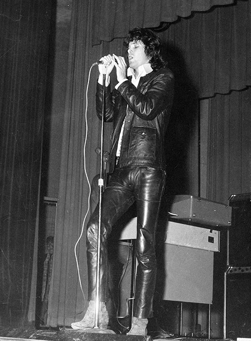 Jim Morrison Leather Jacket and Pants Set LeatherCult Genuine Custom Leather Products Jackets for Men Women