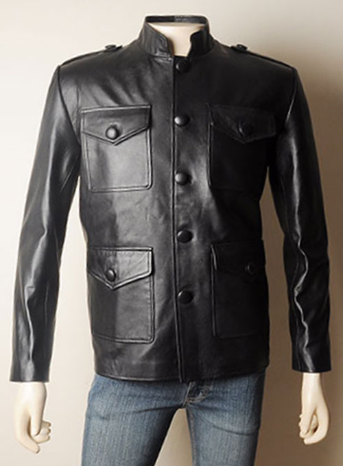 Jim Morrison Leather Jacket and Pants Set