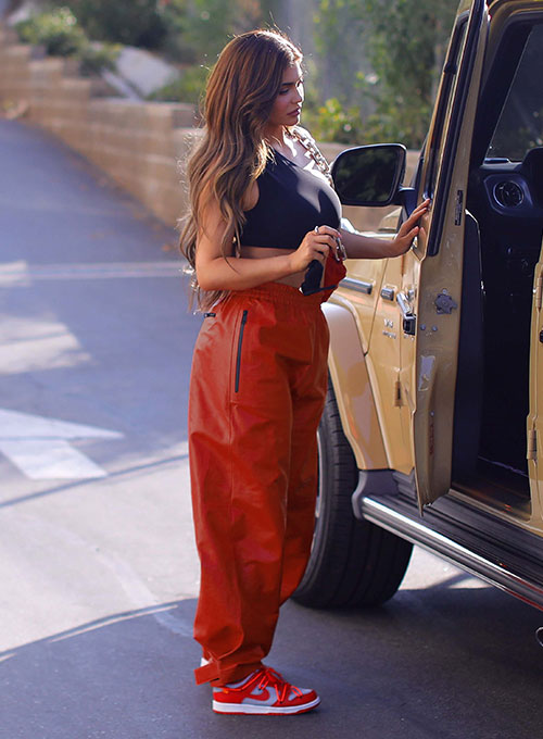 Kylie Jenner Leather Pants