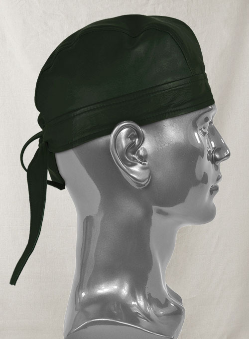 (image for) Leather Bandana Cap - Click Image to Close