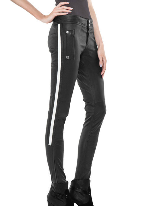 (image for) Leather Biker Jeans - Style #510