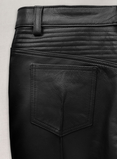 Leather Biker Jeans - Style #555 : LeatherCult: Genuine Custom Leather  Products, Jackets for Men & Women