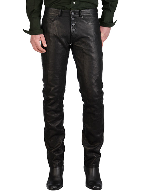 Black Leather Jeans : LeatherCult: Genuine Custom Leather Products, Jackets  for Men & Women