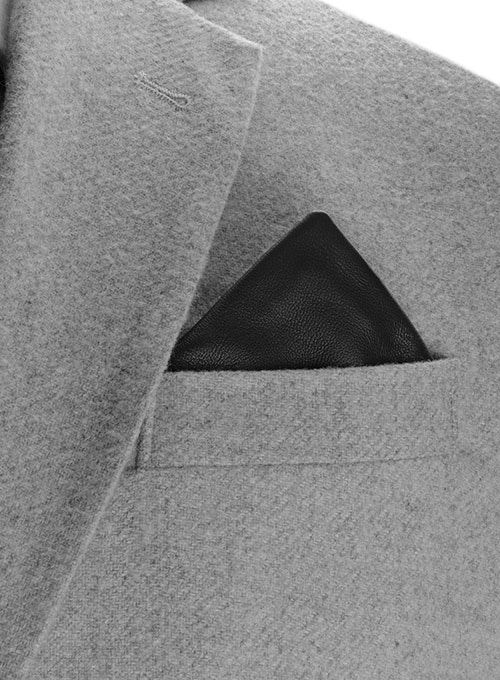 (image for) Leather Mini Pocket Square - Click Image to Close