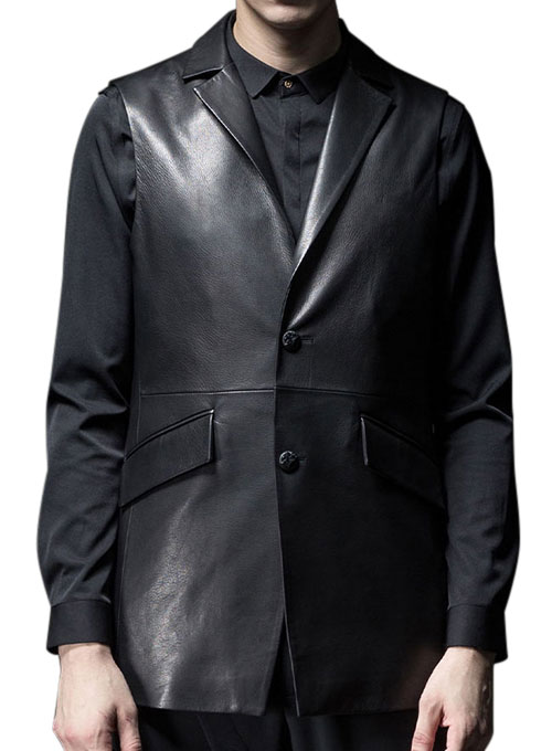 (image for) Leather Vest # 323