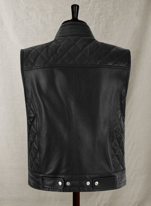 (image for) Leather Vest # 353