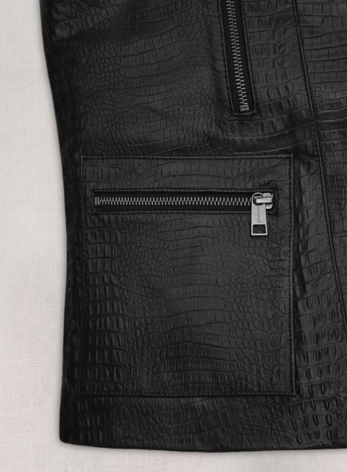 (image for) Leather Biker Vest # 319 - Click Image to Close