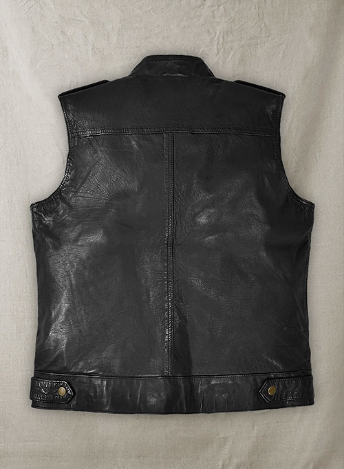 Leather Biker Vest # 313 : LeatherCult: Genuine Custom Leather Products,  Jackets for Men & Women