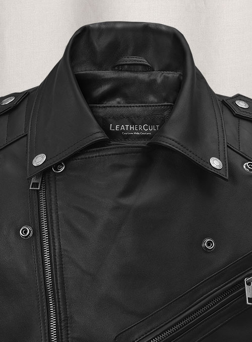 (image for) Leather Biker Vest # 318 - Click Image to Close