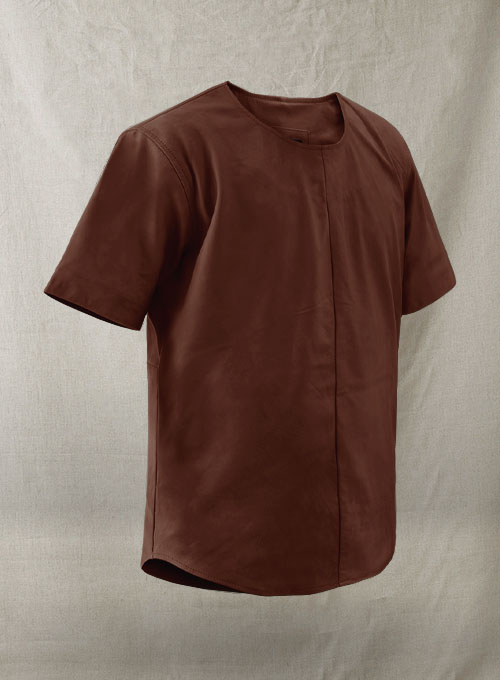 (image for) Light Weight Unlined Leather T- shirt