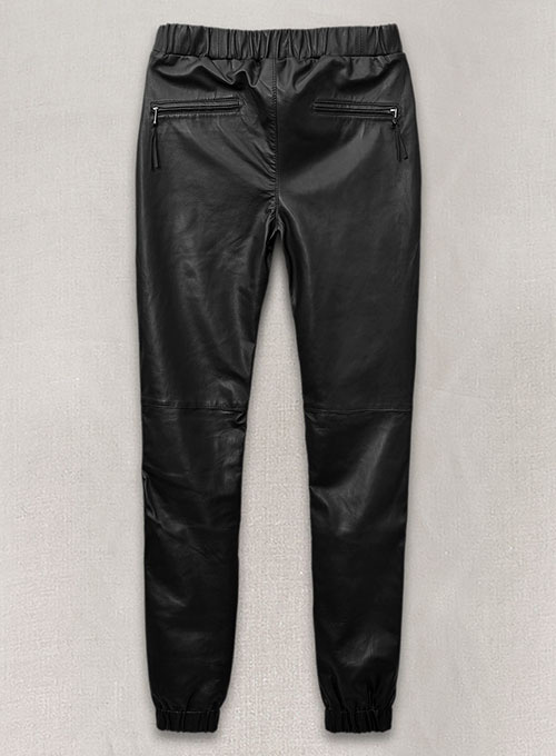 Lushfit Leather Joggers : LeatherCult: Genuine Custom Leather