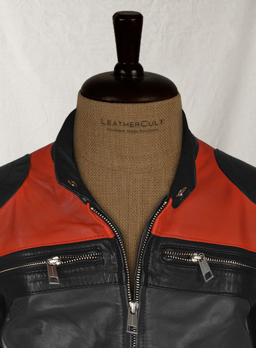 (image for) MotoGp Style Leather Jacket - Click Image to Close