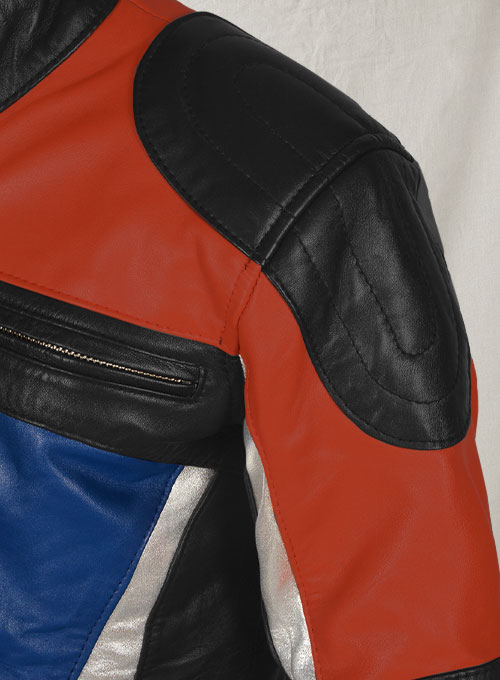 (image for) MotoGp Style Leather Jacket - Click Image to Close