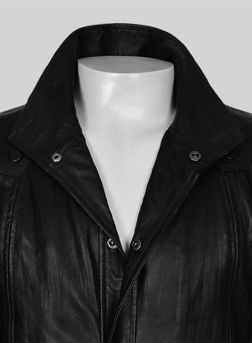 (image for) The Avengers Nick Fury Leather Trench Coat - Click Image to Close