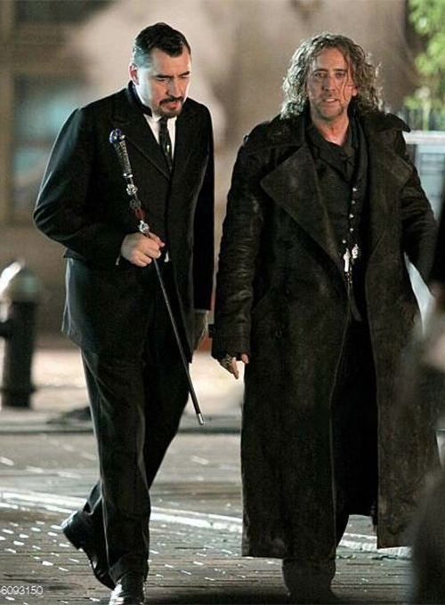 (image for) Nicolas Cage The Sorcerer\'s Apprentice Leather Long Coat