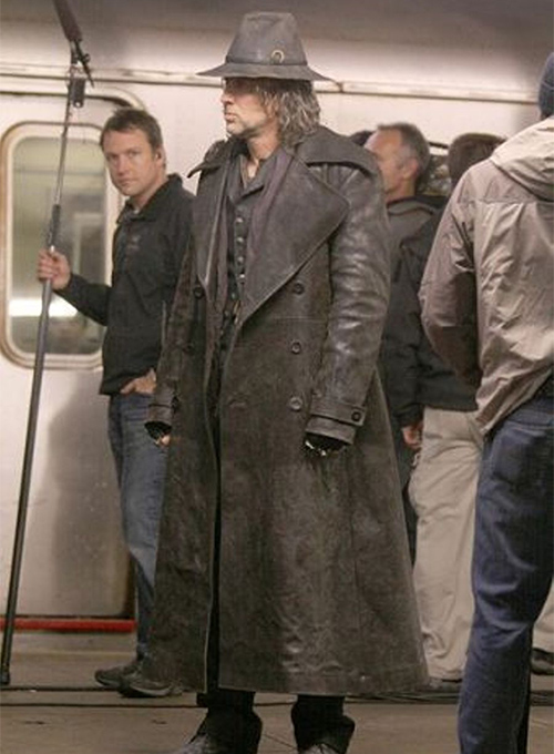 Nicolas Cage The Sorcerer\'s Apprentice Leather Long Coat