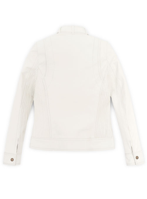 Off White Leather Jacket # 217