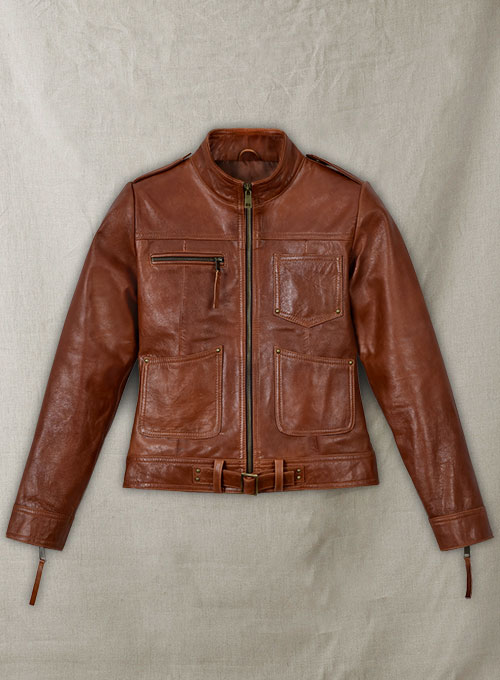 Penny Brown Jennifer Morrison Once Upon A Time Leather Jacket #2