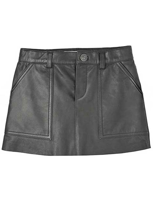 (image for) Pebble Leather Skirt - # 419