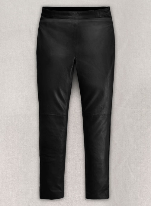 Rebecca Romijn Leather Leggings : LeatherCult: Genuine Custom