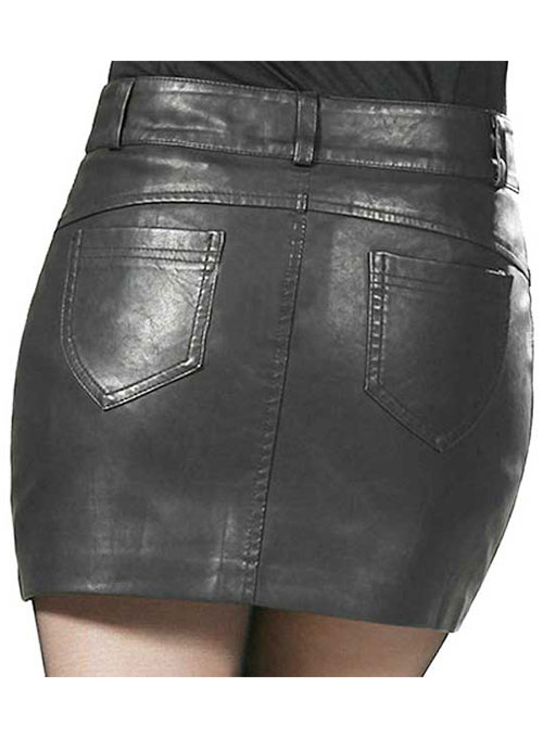 Rider Leather Skirt - # 161 - Click Image to Close